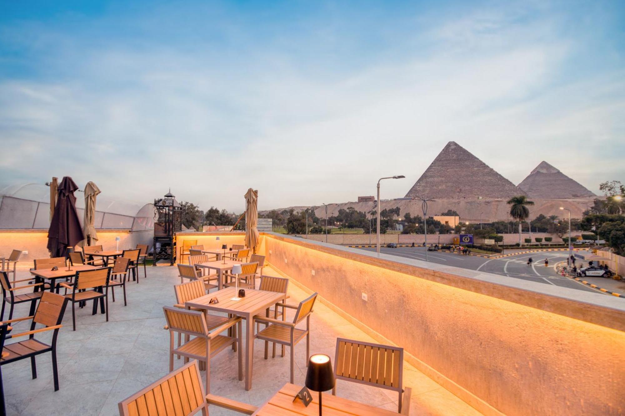 La Boutique Hotel - Vue Des Pyramides Kafrat al Jabal Екстер'єр фото