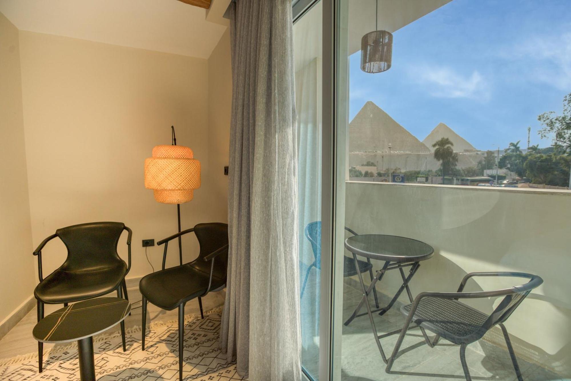 La Boutique Hotel - Vue Des Pyramides Kafrat al Jabal Екстер'єр фото