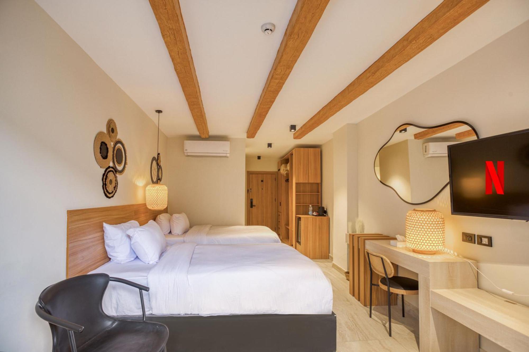La Boutique Hotel - Vue Des Pyramides Kafrat al Jabal Екстер'єр фото